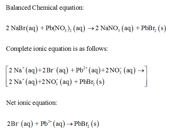 Answered: Write molecular, complete ionic, and… | bartleby