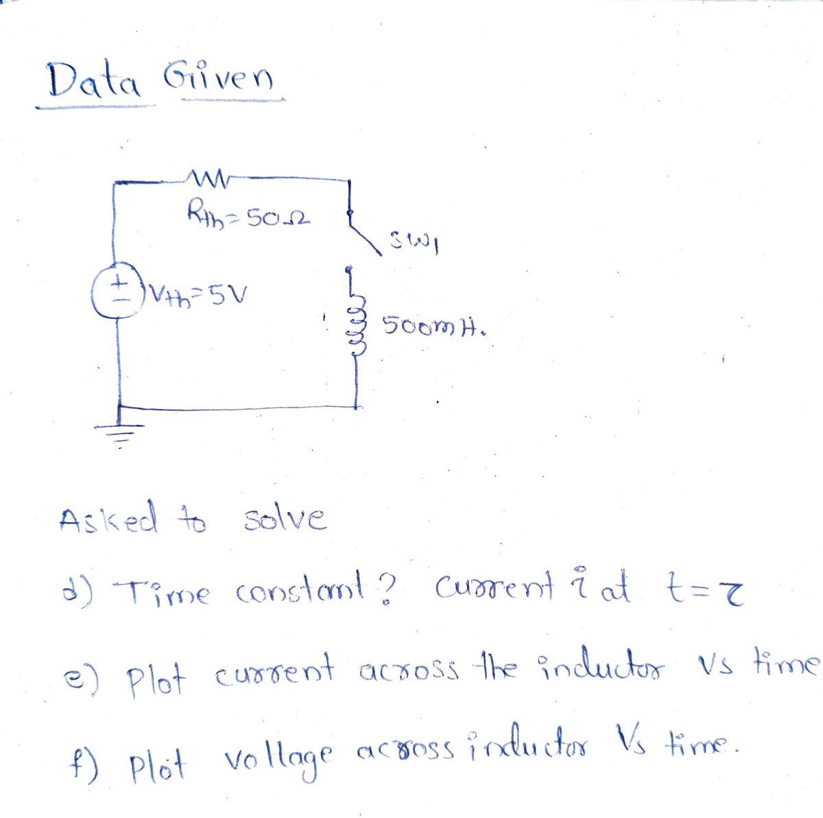 Electrical Engineering homework question answer, step 1, image 1