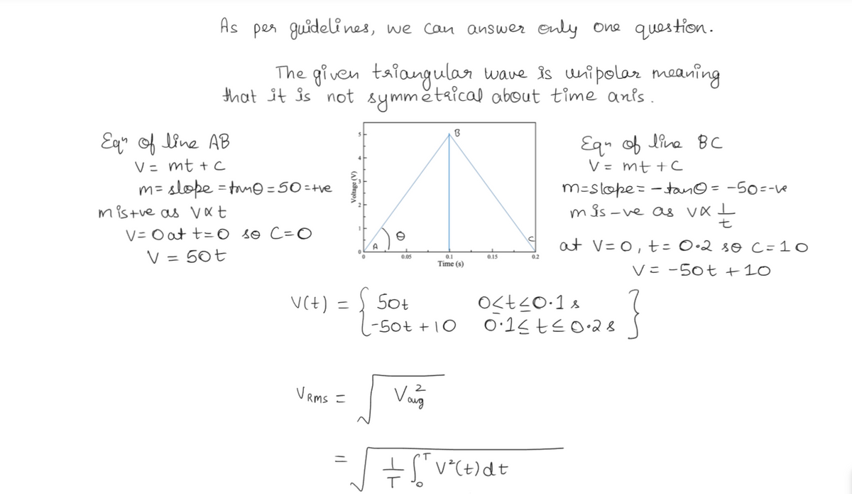 Physics homework question answer, step 1, image 1