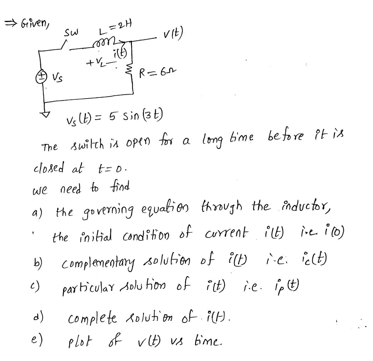 Electrical Engineering homework question answer, step 1, image 1