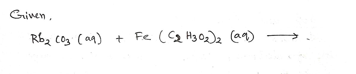 Chemistry homework question answer, step 1, image 1