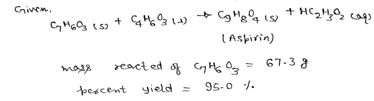 Chemistry homework question answer, step 1, image 1