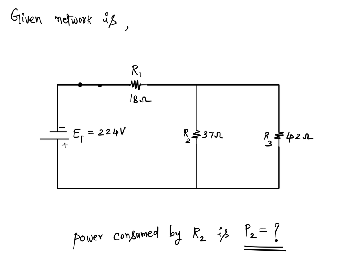 Electrical Engineering homework question answer, step 1, image 1