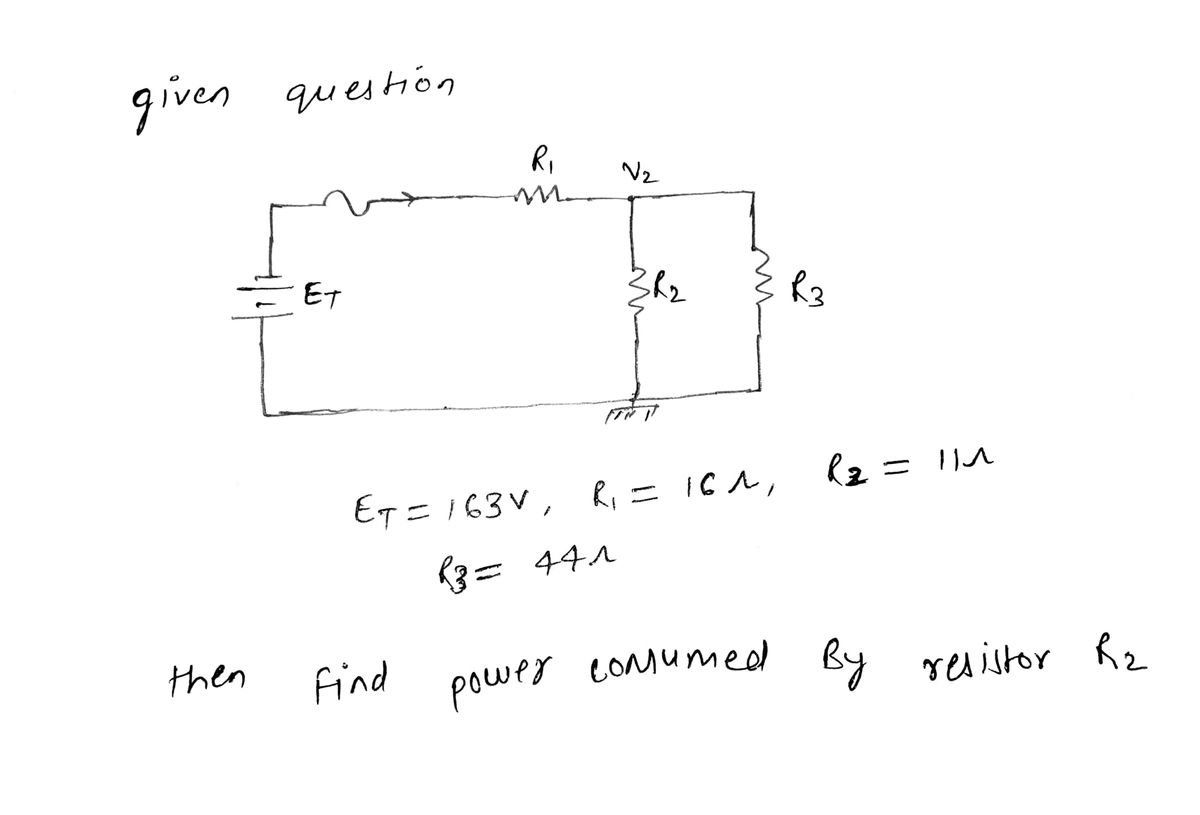 Electrical Engineering homework question answer, step 1, image 1