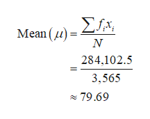 Answered: The Following Data Represent The … | Bartleby