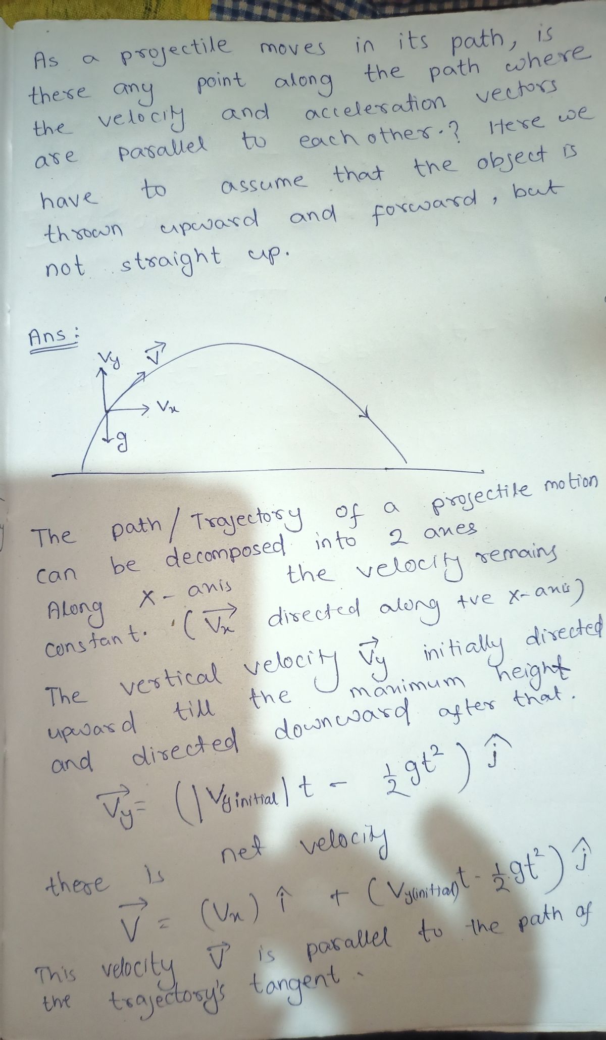 Physics homework question answer, step 1, image 1