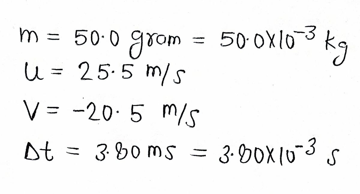 Physics homework question answer, step 1, image 1