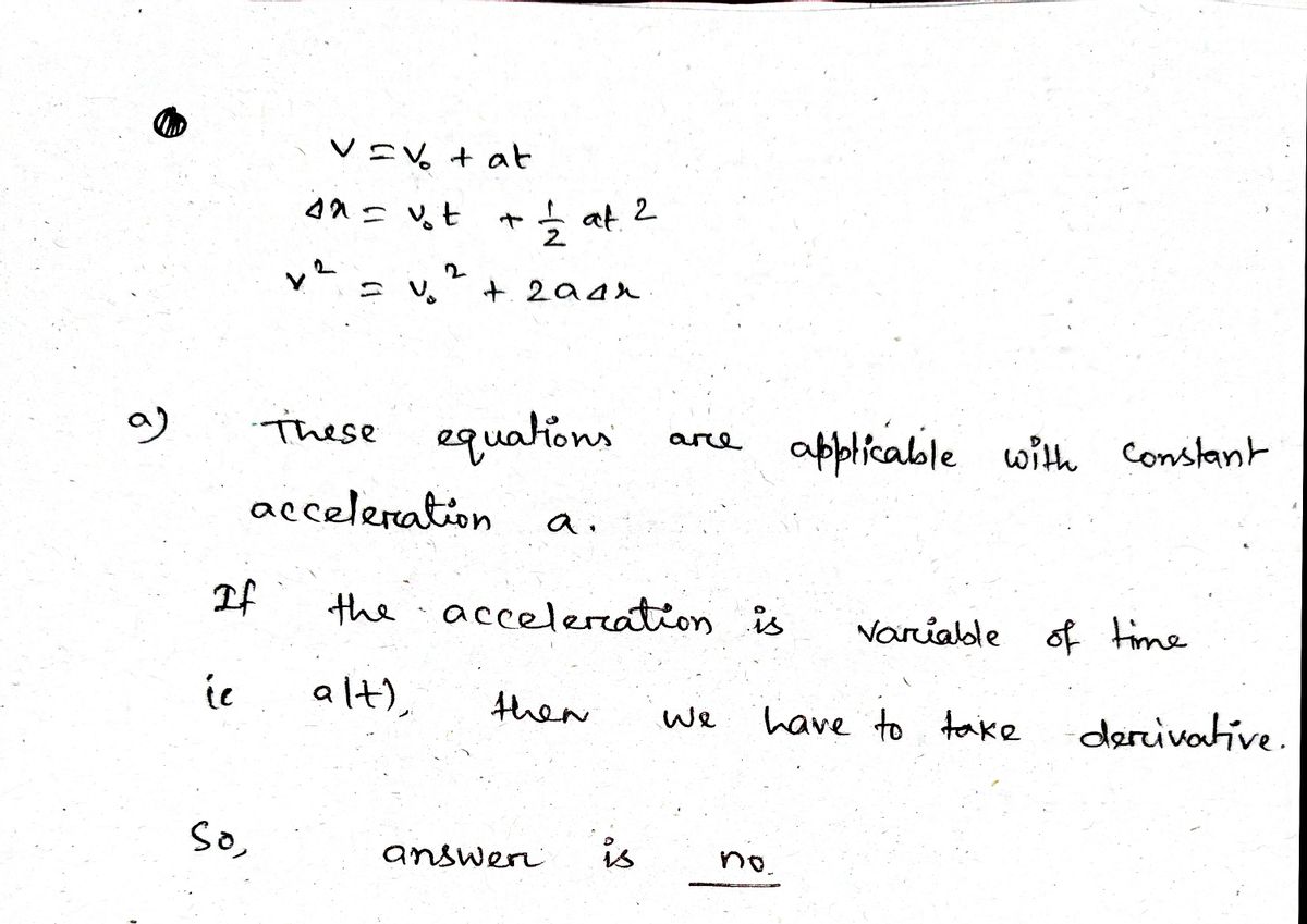 Physics homework question answer, step 1, image 1