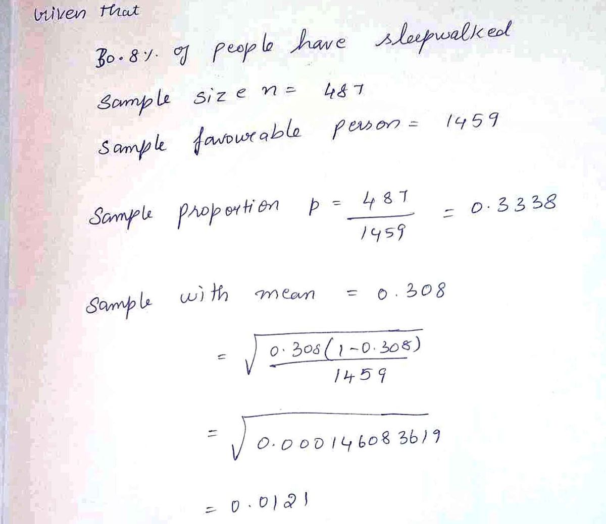 Statistics homework question answer, step 1, image 1