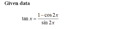 Trigonometry homework question answer, step 1, image 1