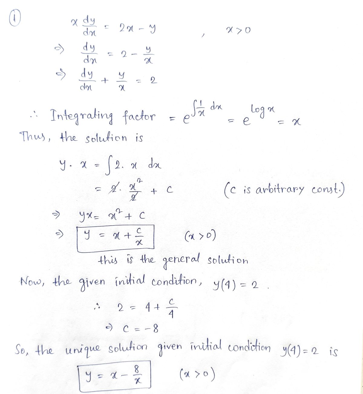 Advanced Math homework question answer, step 1, image 1