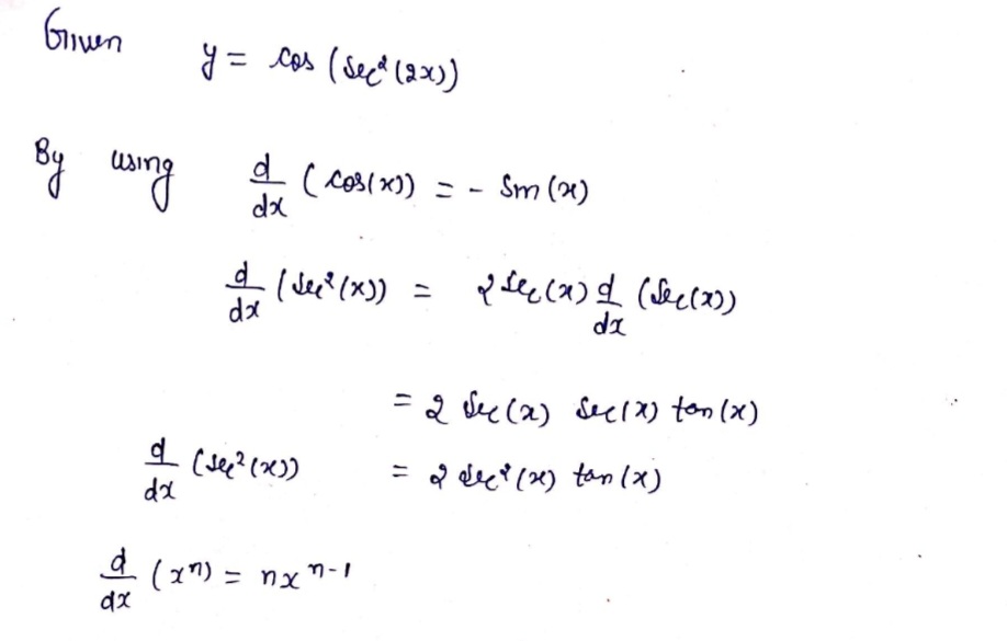 Calculus homework question answer, step 1, image 1