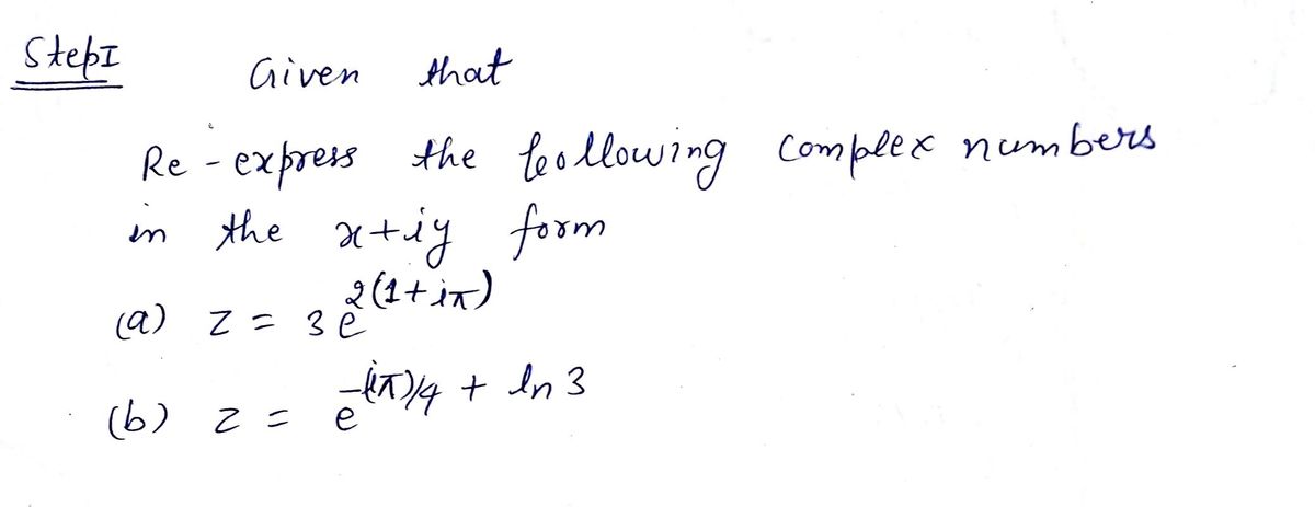 Advanced Math homework question answer, step 1, image 1