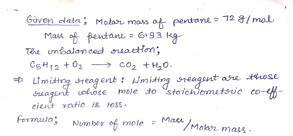 Chemistry homework question answer, step 1, image 1