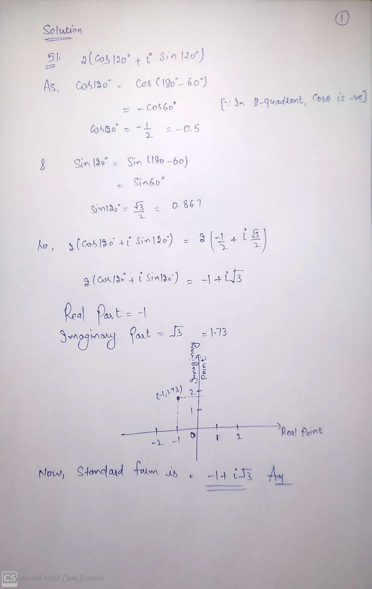 Advanced Math homework question answer, step 1, image 1