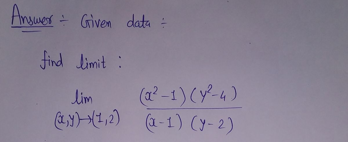 Calculus homework question answer, step 1, image 1