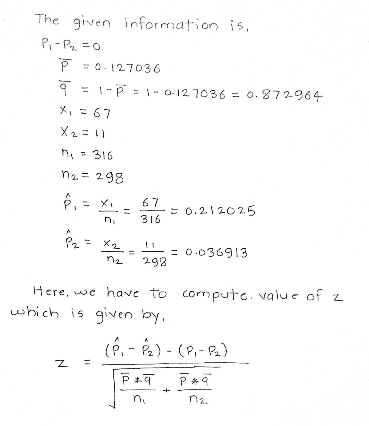 Statistics homework question answer, step 1, image 1