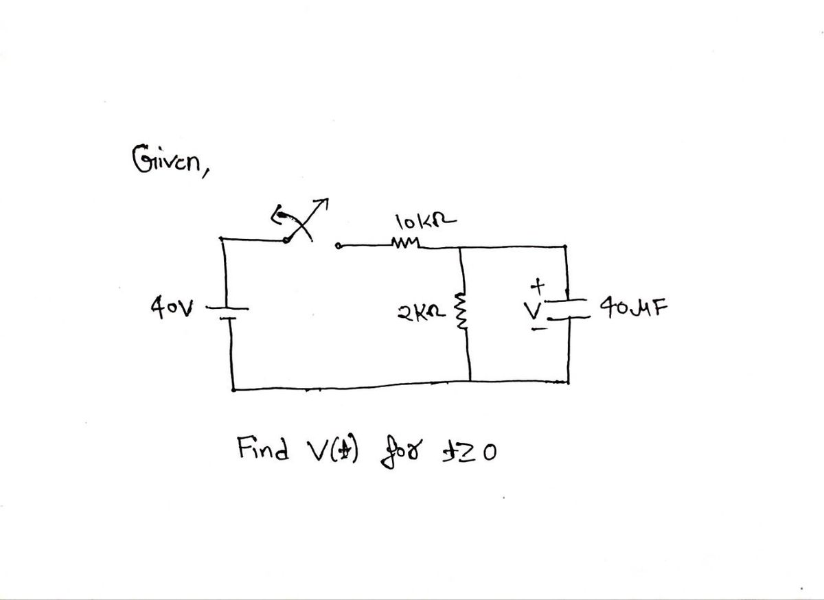 Electrical Engineering homework question answer, step 1, image 1