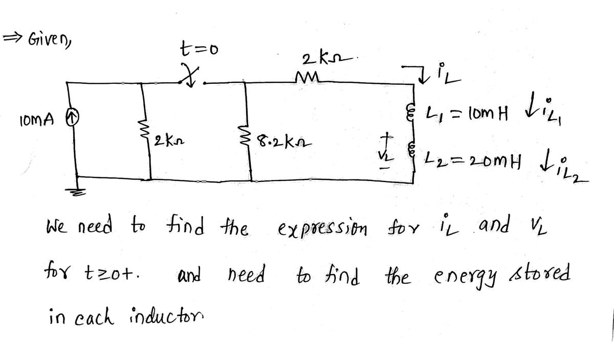 Electrical Engineering homework question answer, step 1, image 1