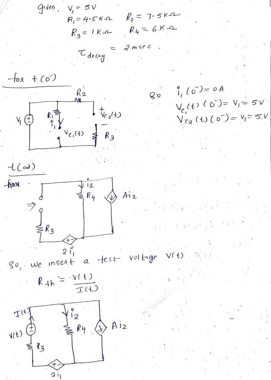 Electrical Engineering homework question answer, step 1, image 1