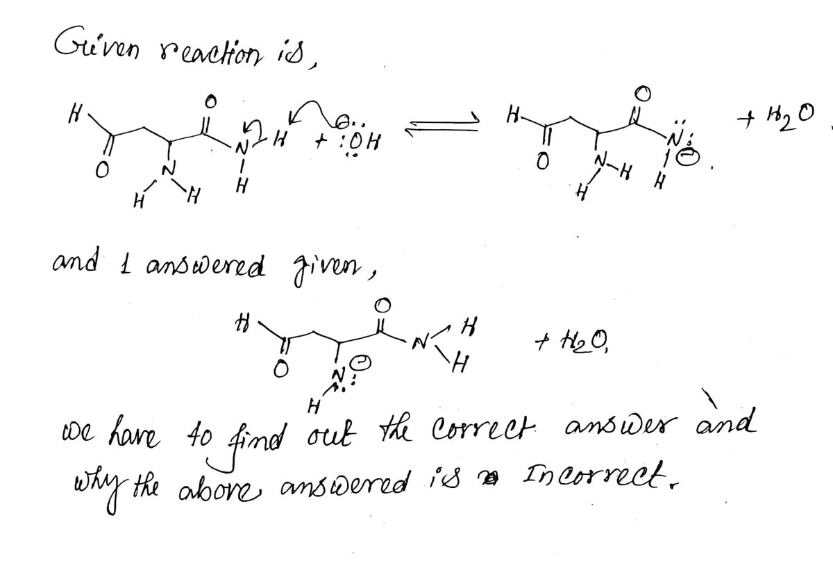 Chemistry homework question answer, step 1, image 1