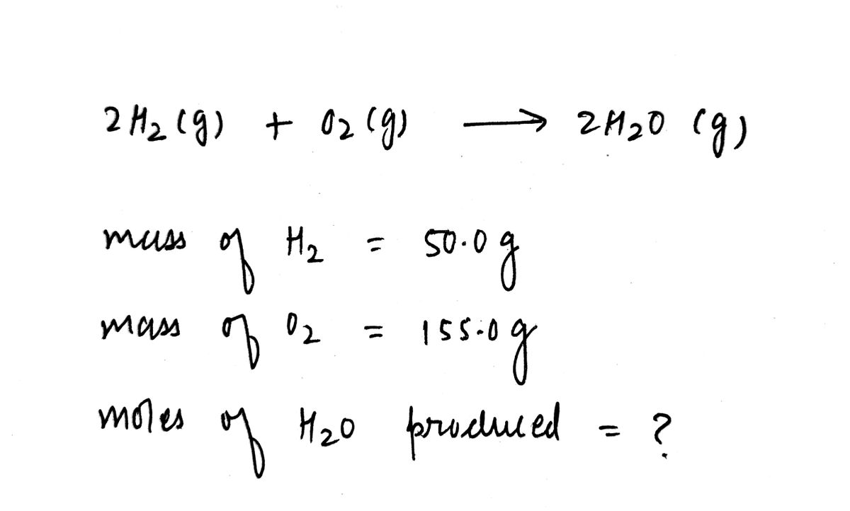 Chemistry homework question answer, step 1, image 1