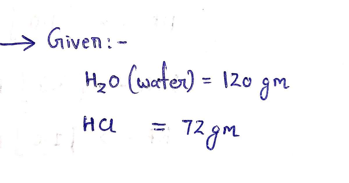 Chemistry homework question answer, step 1, image 1