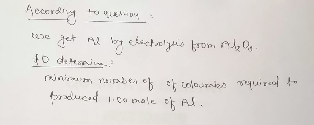 Chemistry homework question answer, step 1, image 1