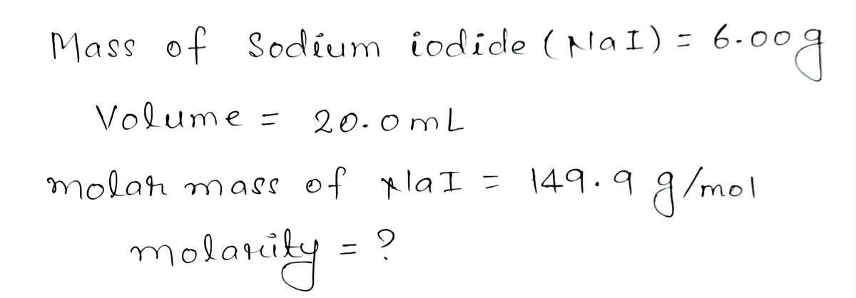 Chemistry homework question answer, step 1, image 1