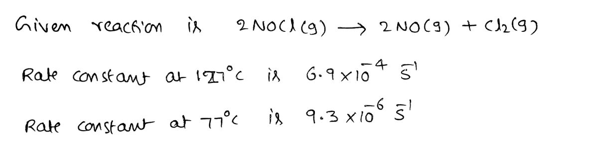 Chemistry homework question answer, step 1, image 1