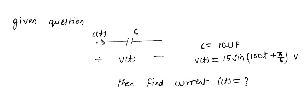 Electrical Engineering homework question answer, step 1, image 1