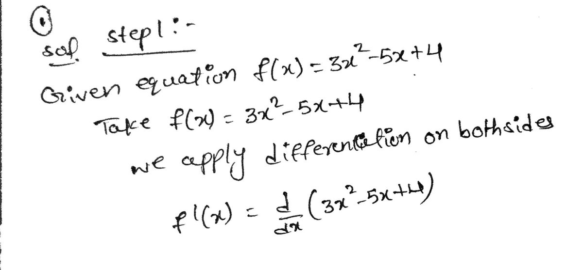 Calculus homework question answer, step 1, image 1