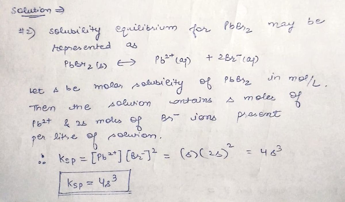 Chemistry homework question answer, step 1, image 1