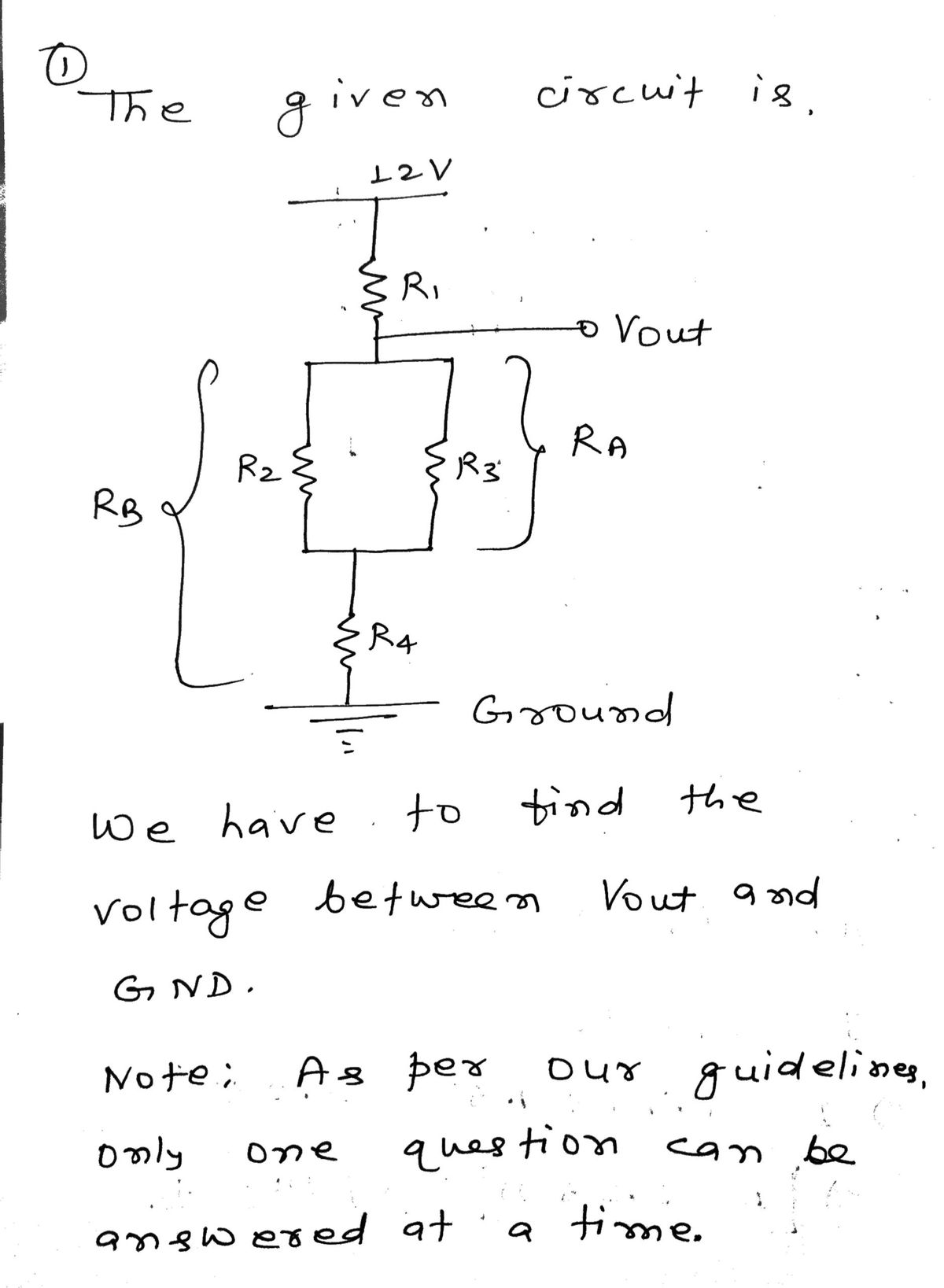 Electrical Engineering homework question answer, step 1, image 1