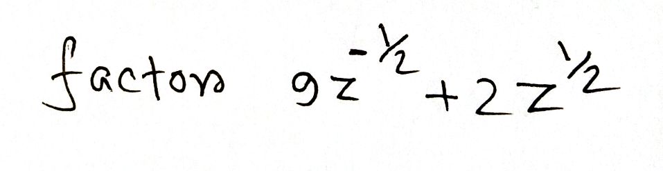 Algebra homework question answer, step 1, image 1