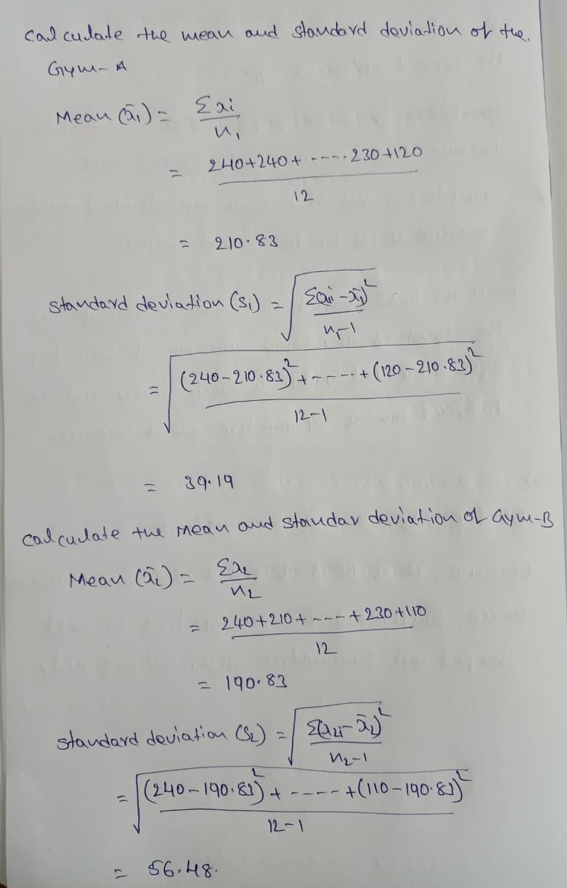 Statistics homework question answer, step 1, image 1