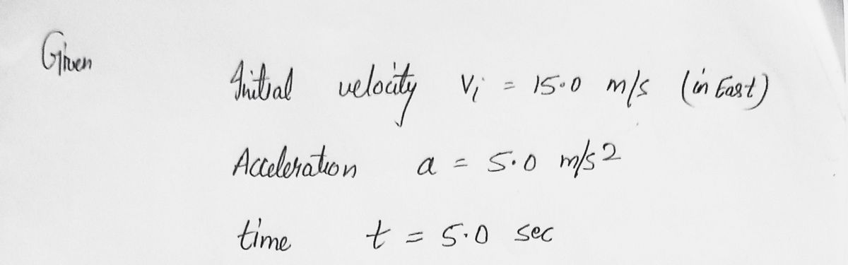 Physics homework question answer, step 1, image 1