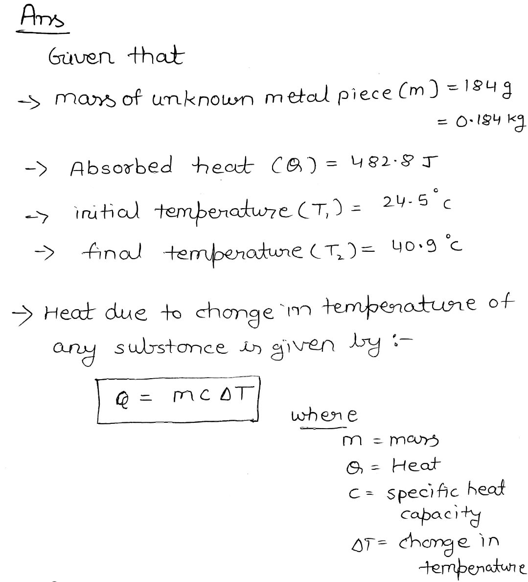 Advanced Physics homework question answer, step 1, image 1