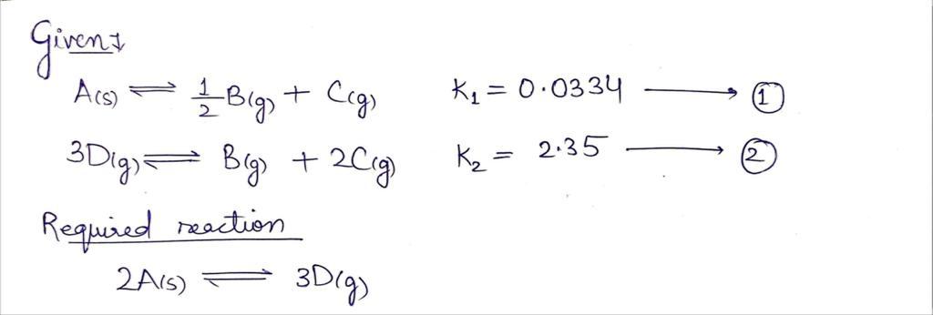 Chemistry homework question answer, step 1, image 1