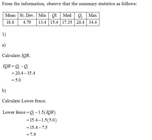 Statistics homework question answer, step 1, image 1