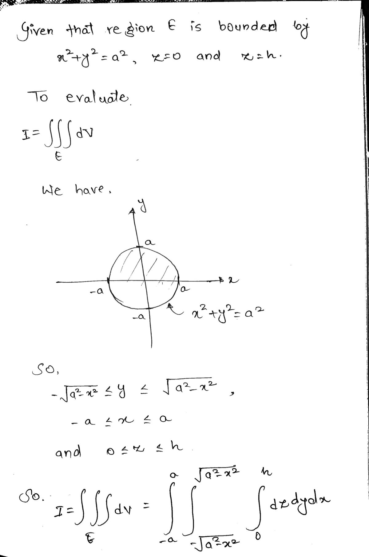 Advanced Math homework question answer, step 1, image 1