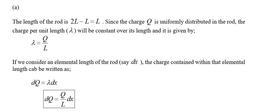 Answered Positive Charge Q Is Distributed Bartleby