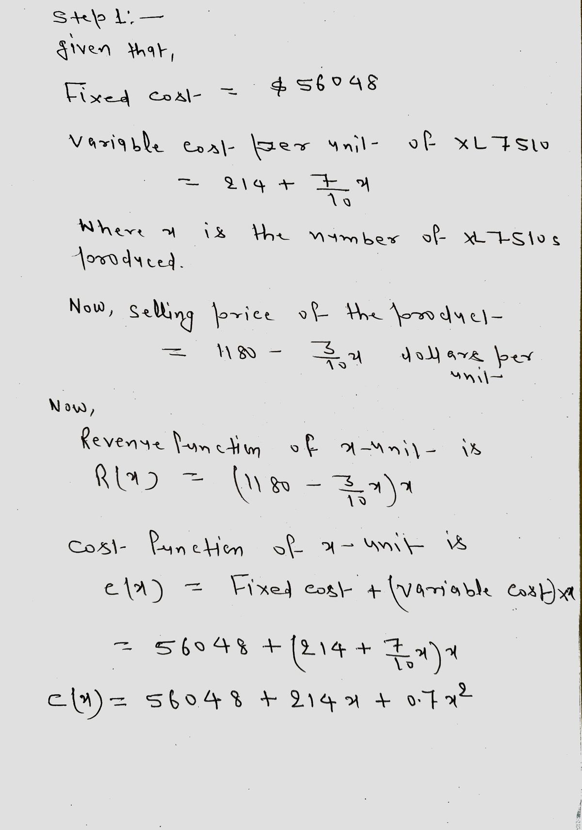 Advanced Math homework question answer, step 1, image 1