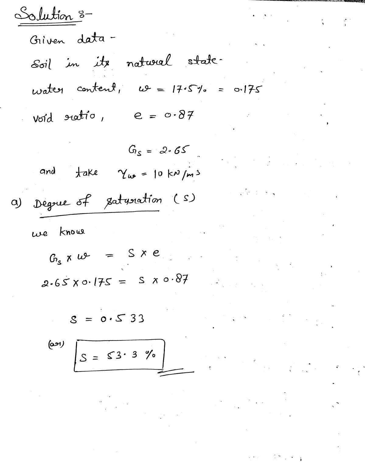 Civil Engineering homework question answer, step 1, image 1