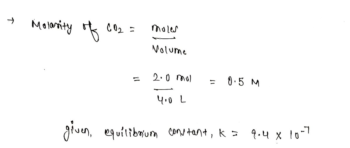 Chemistry homework question answer, step 1, image 1