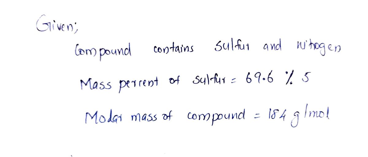 Chemistry homework question answer, step 1, image 1