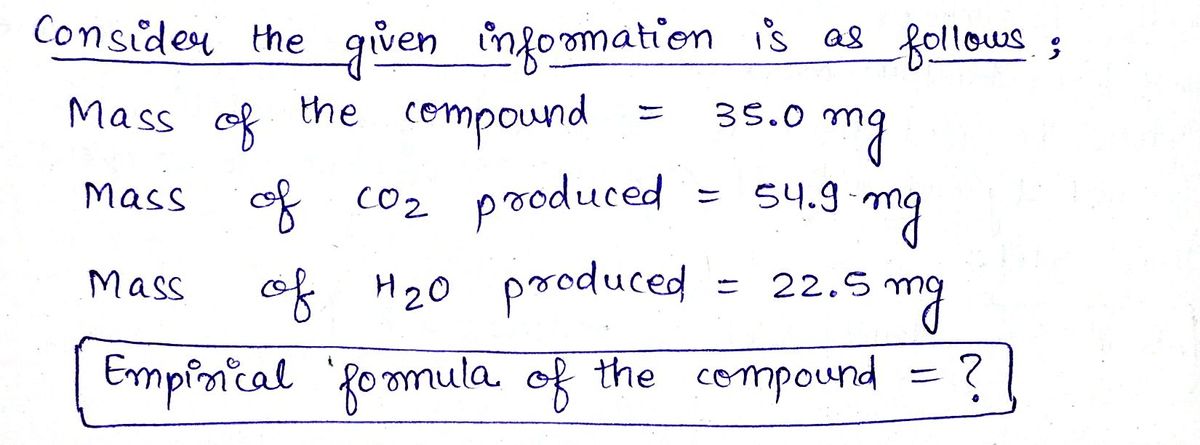 Chemistry homework question answer, step 1, image 1