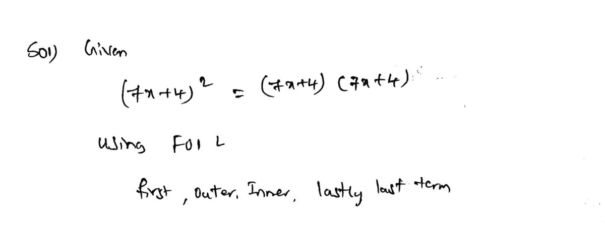 Algebra homework question answer, step 1, image 1