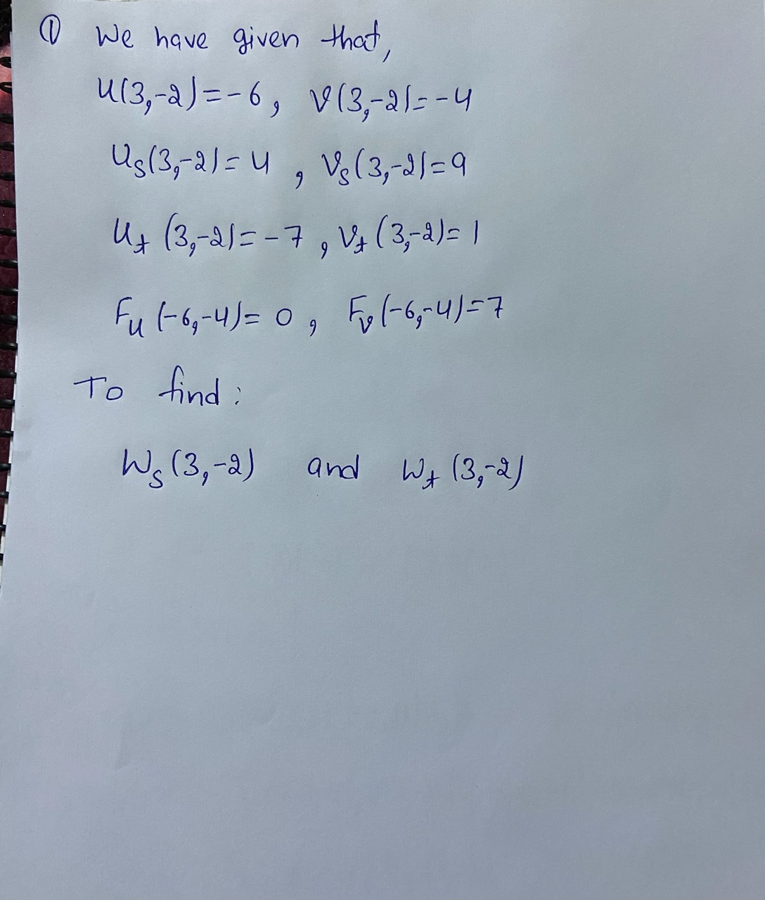 Advanced Math homework question answer, step 1, image 1