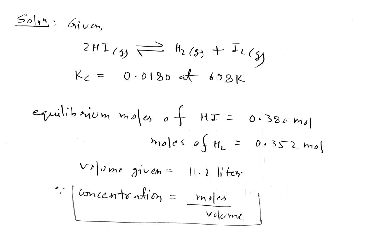 Chemistry homework question answer, step 1, image 1